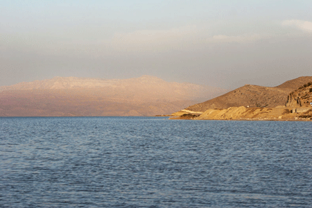دریاچه مهارلو پر از آب