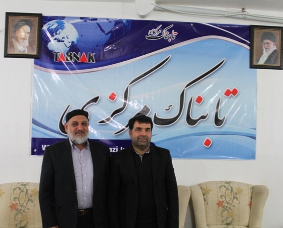 گزارش تصویری بازدید رئیس دانشگاه پیام نور استان مرکزی از دفتر سایت خبری تابناک مرکزی