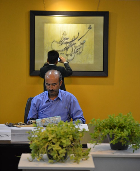 گزارش تصویری/ &laquo;کتابت بندگی&raquo; در نگارخانه رضوان