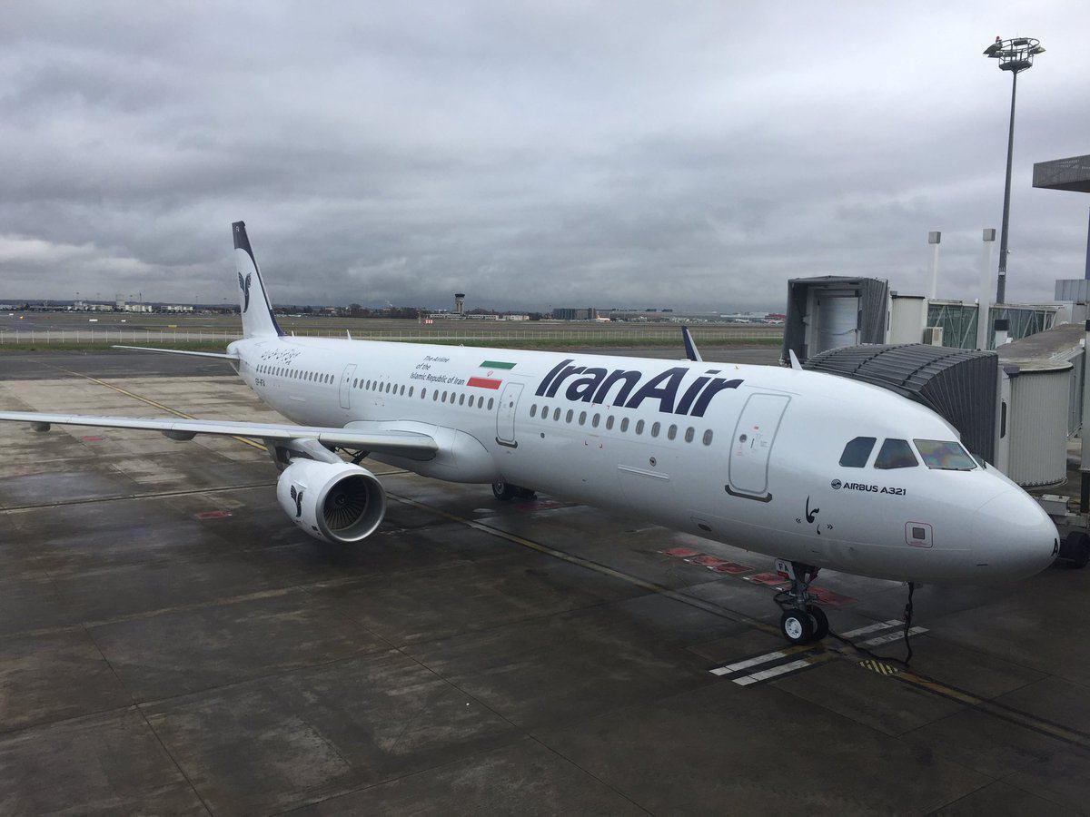 نخستین ایرباس ایران به زمین نشست