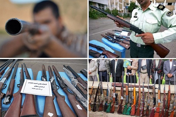 ۸۲ قبضه اسلحه غیر مجاز در خوزستان کشف شد ۸۲ قبضه اسلحه غیر مجاز در خوزستان کشف شد