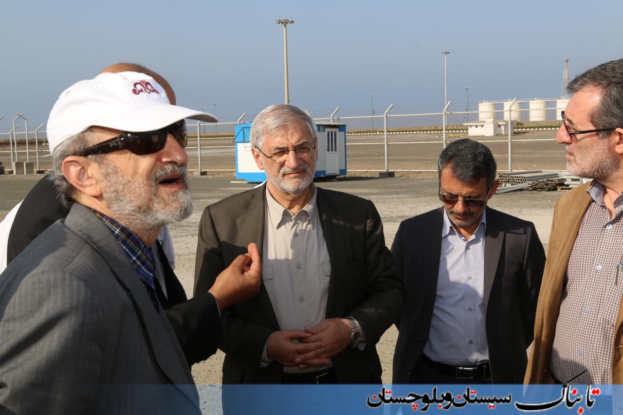 بازدید سرمایه&zwnj;گذاران بزرگترین طرح صنعتی جنوب شرق کشور از چابهار/ گزارش تصویری