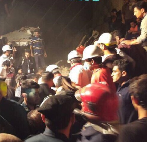 انفجار گاز در کوی رمضان اهواز / تخریب چند واحد مسکونی + تصویر انفجار گاز در کوی رمضان اهواز / تخریب چند واحد مسکونی + تصویر