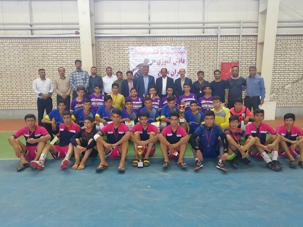 شناخت برترینهای مسابقات فوتسال دانش آموزی خوزستان شناخت برترینهای مسابقات فوتسال دانش آموزی خوزستان