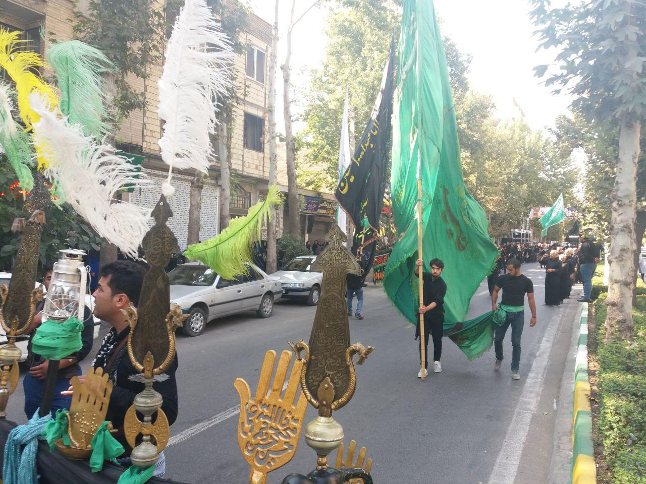 برگزاری مراسم عزاداري تاسوعای حسینی در شهرستان خوی به روایت از تصویر