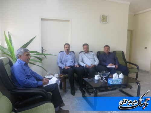 دیدار رئیس نظام مهندسی معدن هرمزگان با مدیر کل استاندارد هرمزگان