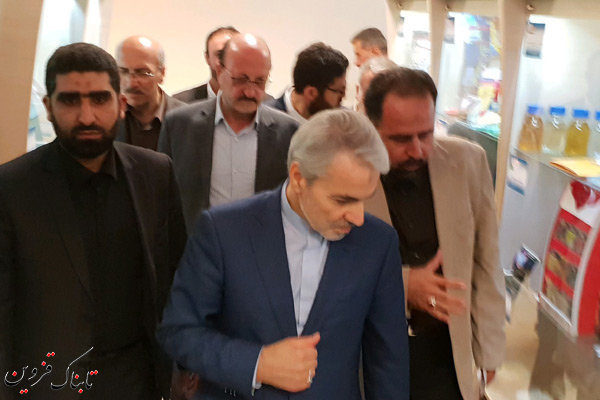 معاون رئیس جمهور از نمایشگاه دستاوردهای صنایع قزوین بازدید کرد معاون رئیس جمهور از نمایشگاه دستاوردهای صنایع قزوین بازدید کرد