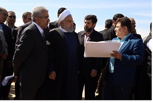 پروژه تامین آب 295 هزار هکتار اراضی کشاورزی خوزستان به بهره برداری رسید/ برای تکمیل طرح 550 هزار هکتاری مصمم هستیم