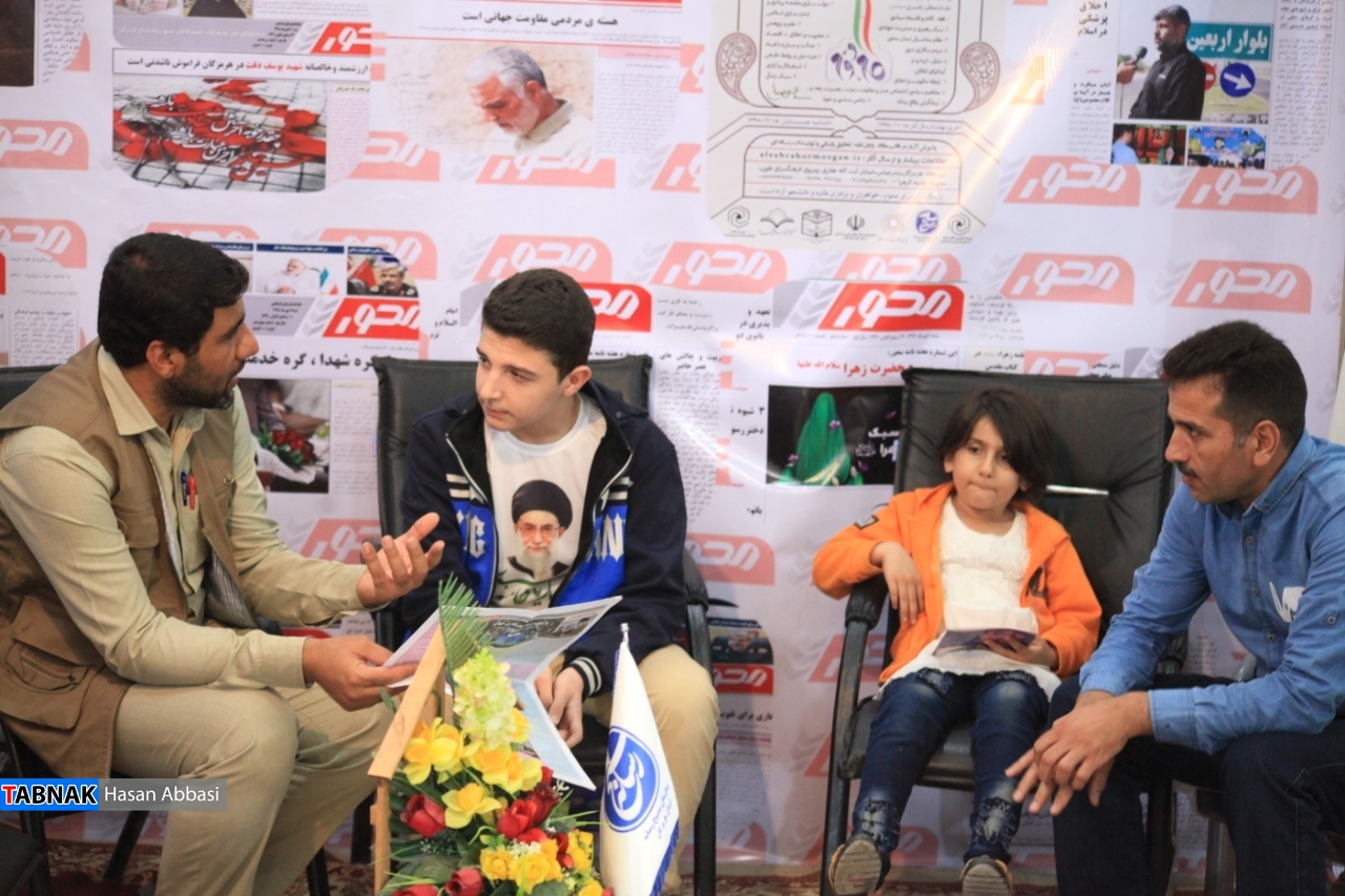 گزارش تصویری از غرفه بسیج رسانه گزارش تصویری از غرفه بسیج رسانه