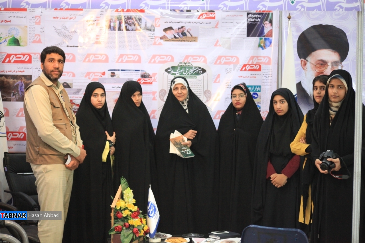 گزارش تصویری از غرفه بسیج رسانه گزارش تصویری از غرفه بسیج رسانه