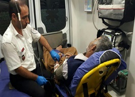 استقرار بیش از صد دستگاه آمبولانس در مسیر زوار اربعین