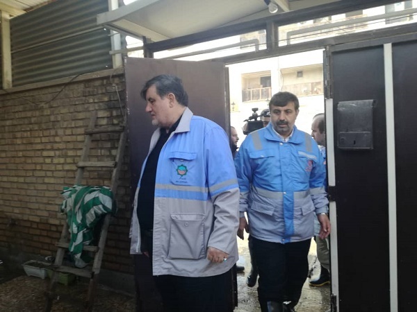 سفر اسماعیل نجار رییس سازمان مدیریت بحران کشور به اهواز جهت بررسی وضعیت مناطق ابگرفتگی در این شهر