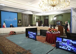 رئیس جمهور در آیین بهره برداری از ۱۰ طرح زیربنایی در استانهای کرمانشاه و فارس: