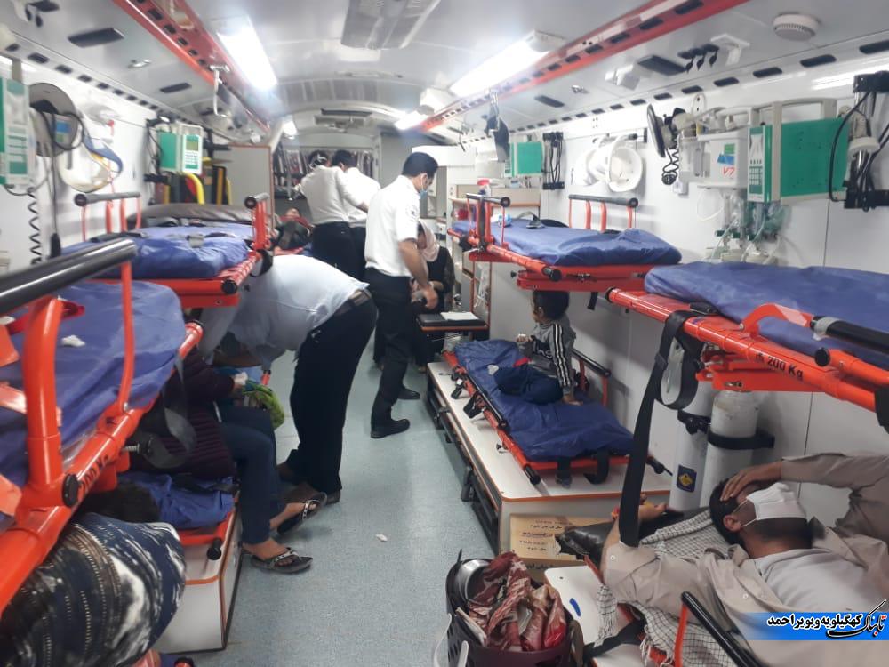 روز تصادفات پی در پی در استان!