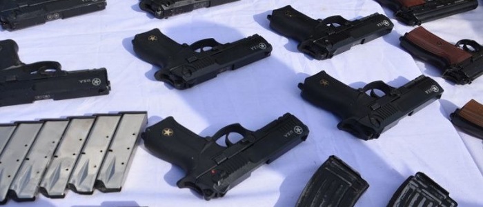 کشف 31 قبضه اسلحه در