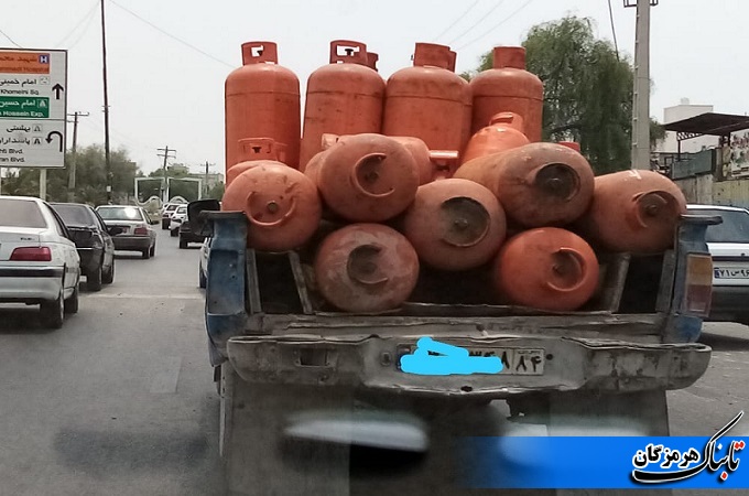 نکات ضروری برای حمل کپسول های گاز/با جان مردم بازی نکنید!