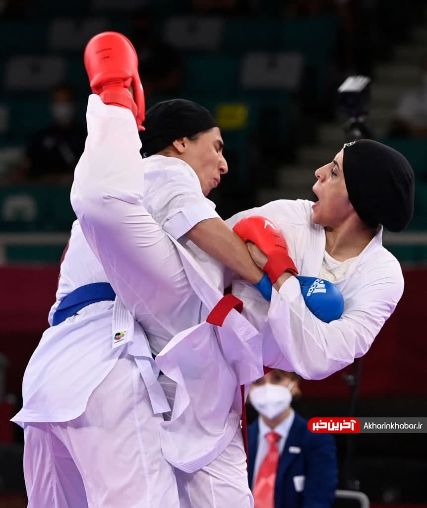 شکست حمیده عباسعلی نماینده کاراته کشورمان در المپیک+ فیلم/عکس شکست حمیده عباسعلی نماینده کاراته کشورمان در المپیک+ فیلم/عکس