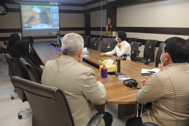 برگزاری نخستین وبینار سراسری ستاد صیانت از عفاف و حجاب در بنیاد هرمزگان برگزاری نخستین وبینار سراسری ستاد صیانت از عفاف و حجاب در بنیاد هرمزگان