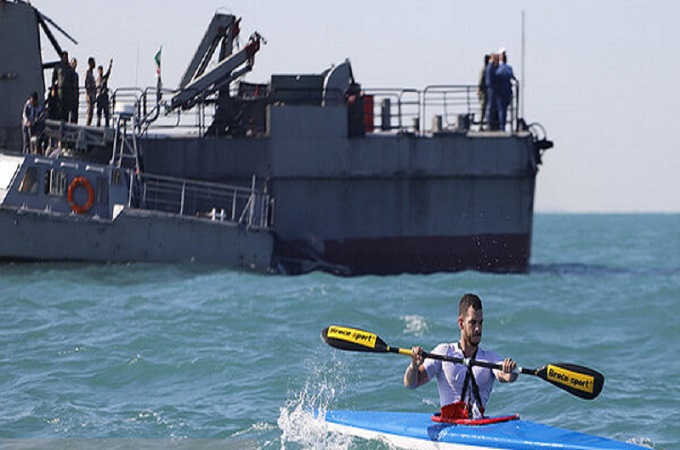 مسابقات کشوری قایقرانی نداجا به میزبانی بندرعباس برگزار شد