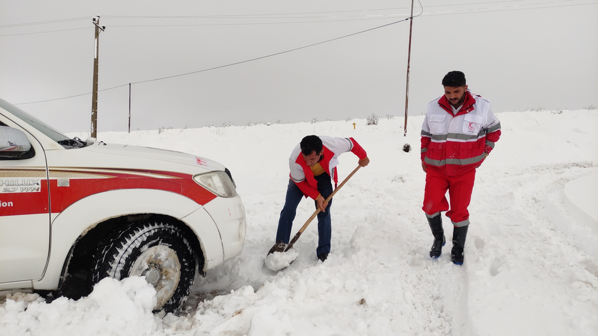 تقدیر و تشکر فرماندار شهرستان مارگون از امداد رسانی نیروی های هلال احمر