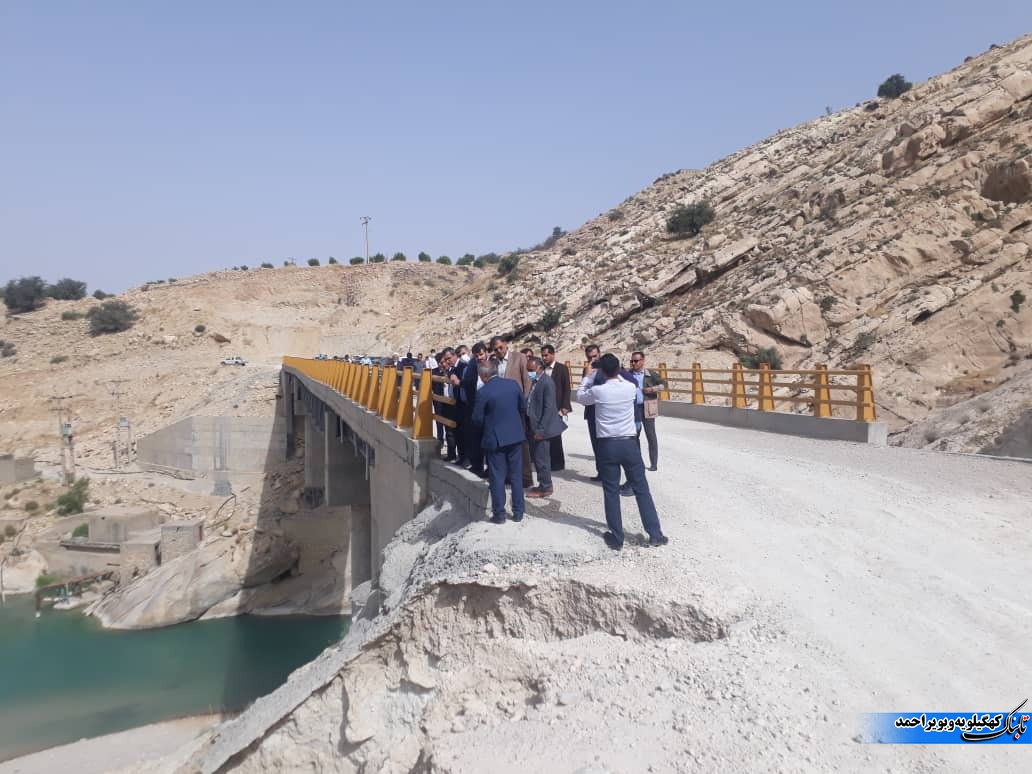 بازدید معاونت هماهنگی امور عمرانی استاندار از پروژه های عمرانی