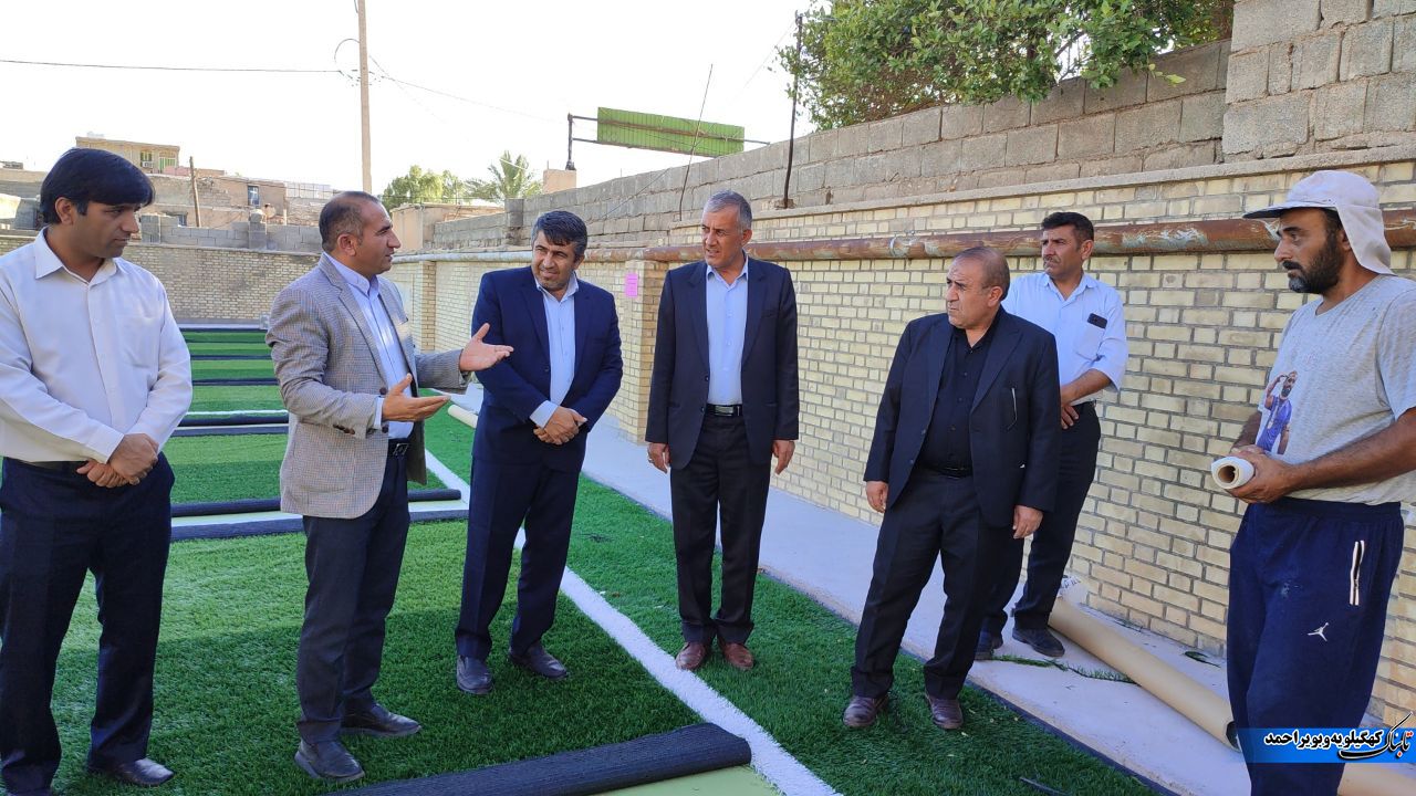 خبرهای خوب از چمن های مصنوعی مدارس / بررسی وضعیت ساختمان نا ایمن آموزش و پرورش چرام / تشریح و تبیین آسیب های اجتماعی و فضای مجازی در نماز جمعه کهگیلویه + فیلم و تصاویر