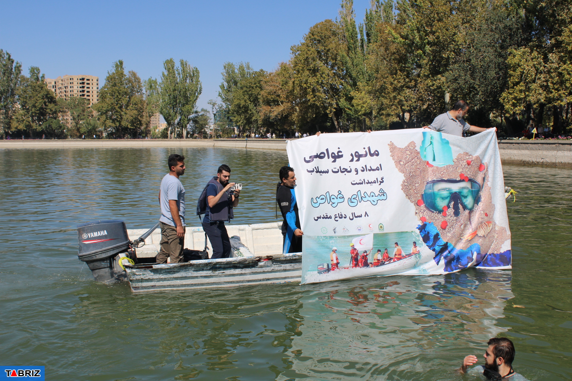 مانور امداد و نجات در ائل گلی تبریز
