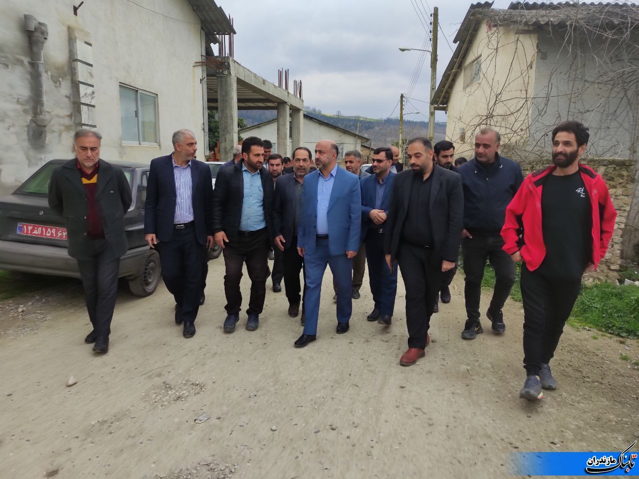 سفر نیم‌روزی فرماندار نکا به روستای محروم درویشان