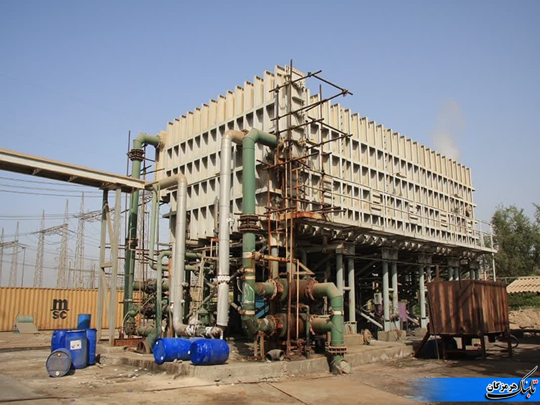 آبشیرینکن شماره 2 نیروگاه بندرعباس وارد مدار شد