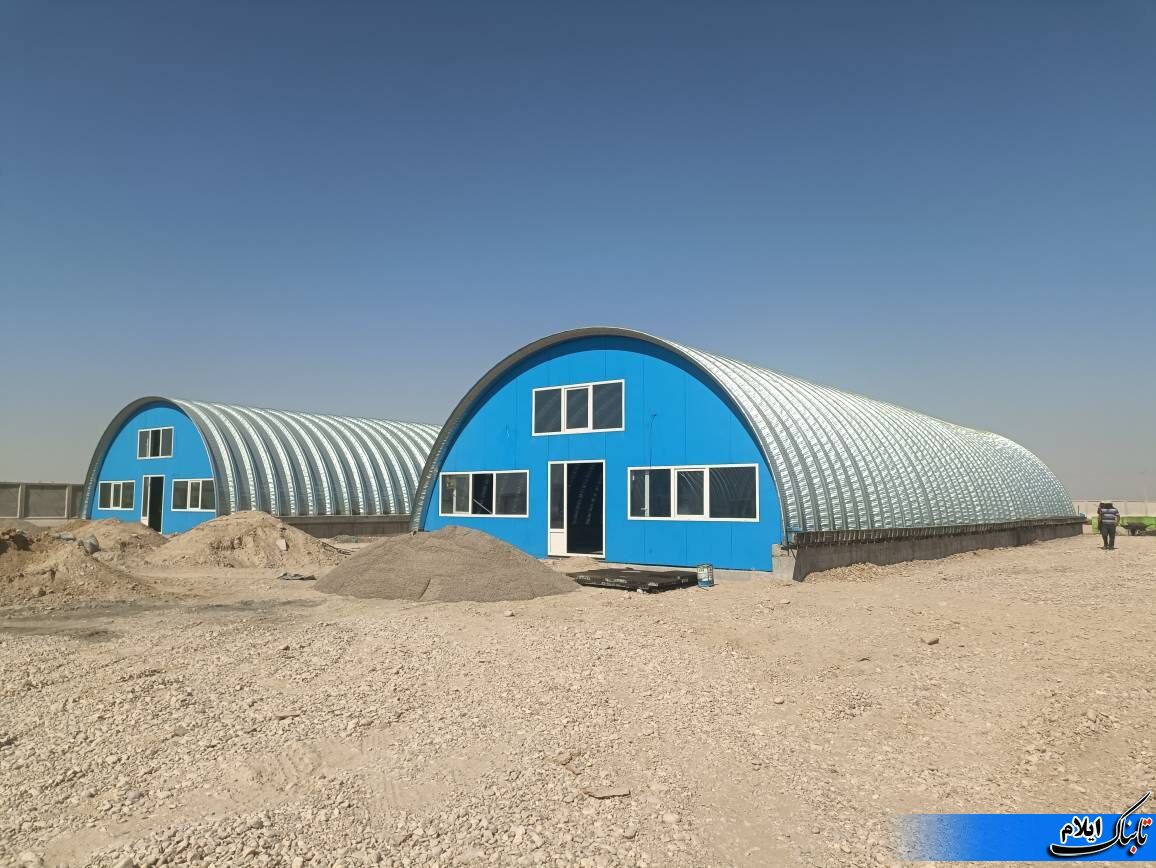 احداث 5سوله به مساحت 1500متر توسط وزارت دفاع در مرز مهران