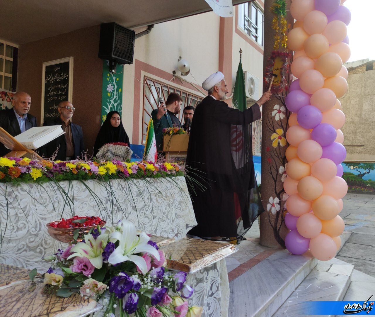 زنگ استقامت و ایثار در مدرسه شهید رجایی نکا نواخته شد