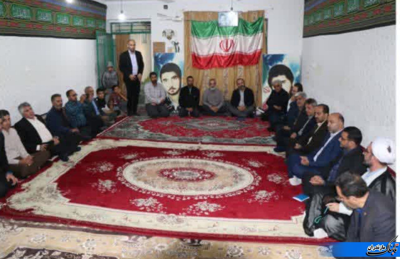 بازدید سرپرست فرمانداری نکا و مدیران شهرستان از روستای امامیه دهستان قره‌طغان بخش مرکزی