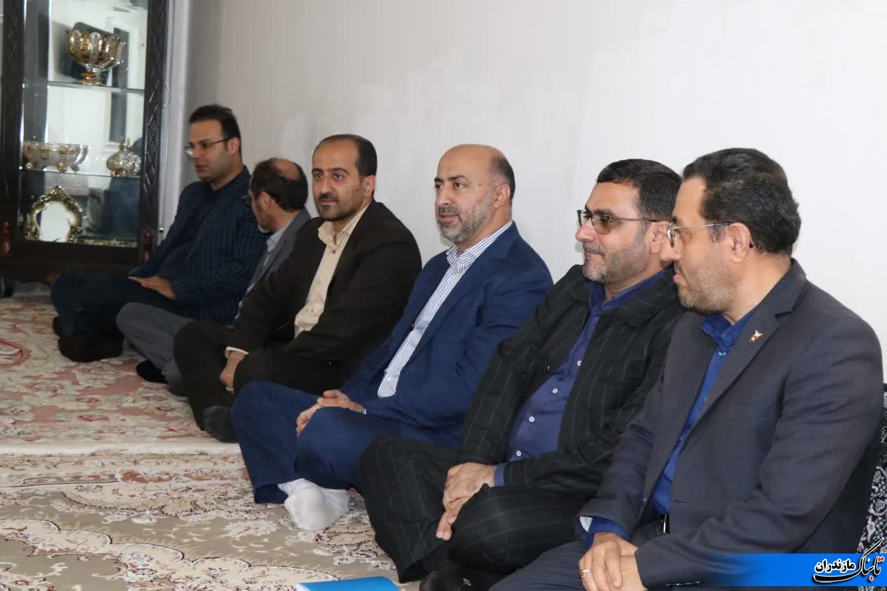 بازدید سرپرست فرمانداری نکا و مدیران شهرستان از روستای امامیه دهستان قره‌طغان بخش مرکزی