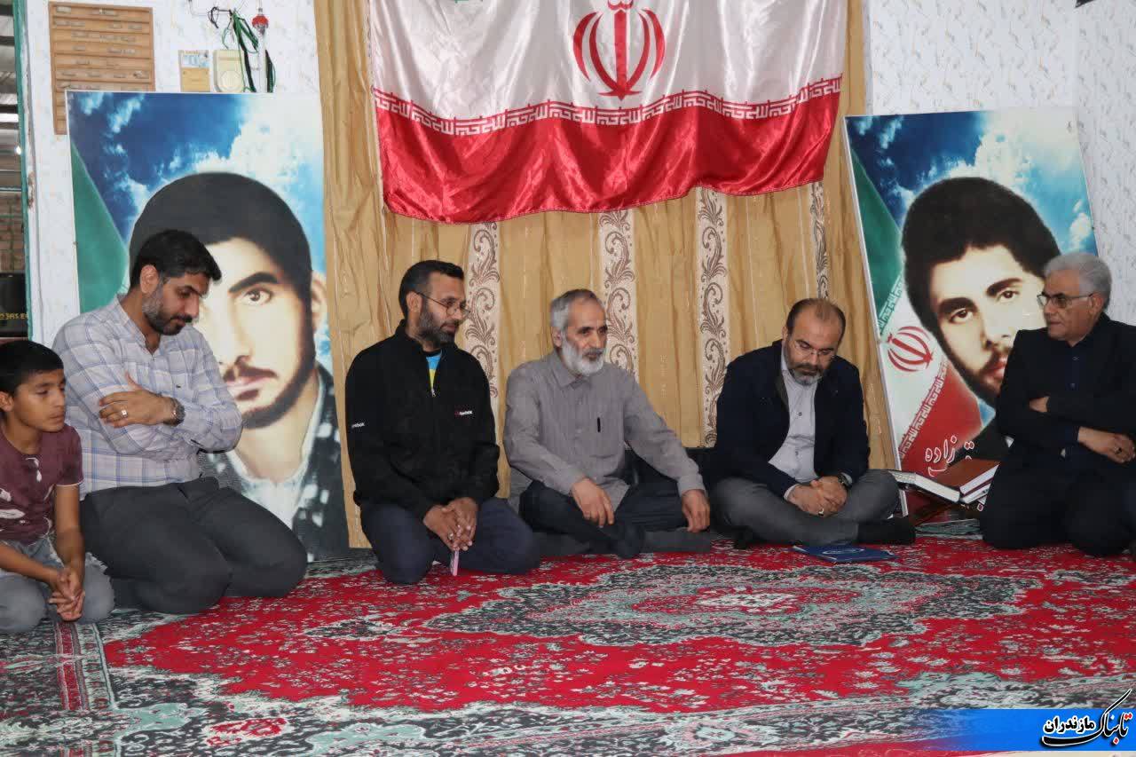 بازدید سرپرست فرمانداری نکا و مدیران شهرستان از روستای امامیه دهستان قره‌طغان بخش مرکزی