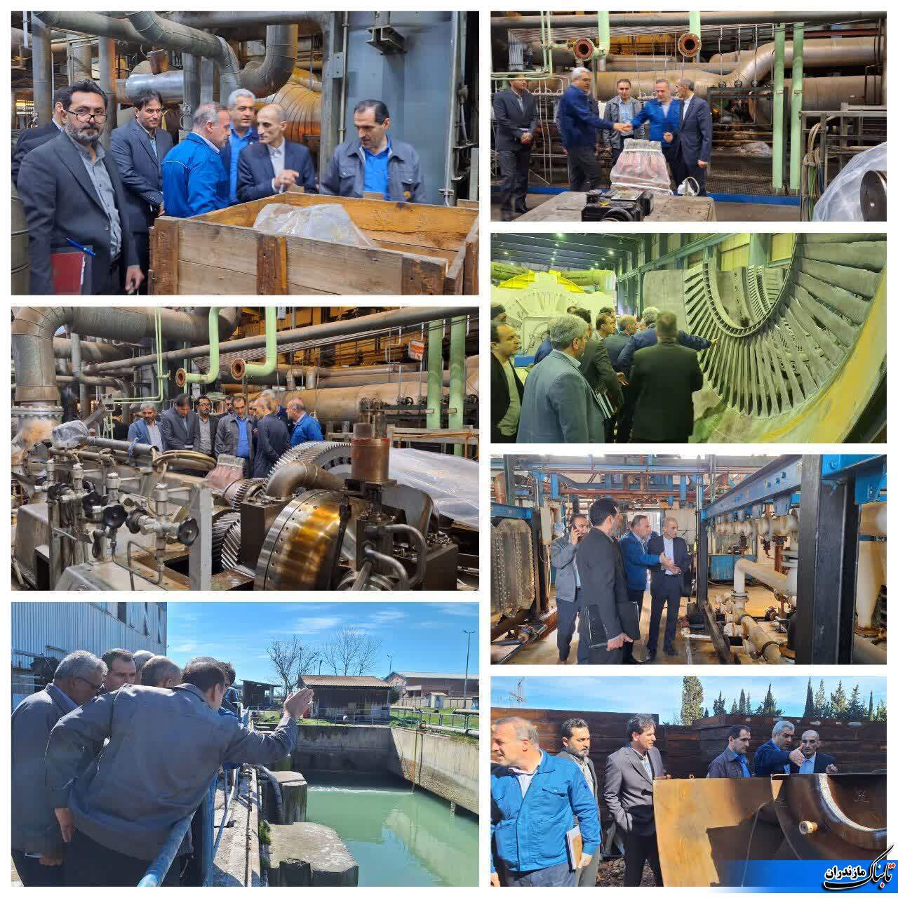 نشست مدیران نیروگاه نکا و شرکت تولید نیروی برق شهیدسلیمی برگزار شد