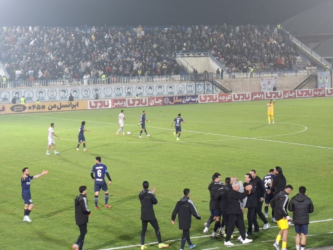 مصاف شمال و مرکز با نتیجه یک بر یک به پایان رسید+تصاویر مصاف شمال و مرکز با نتیجه یک بر یک به پایان رسید+تصاویر