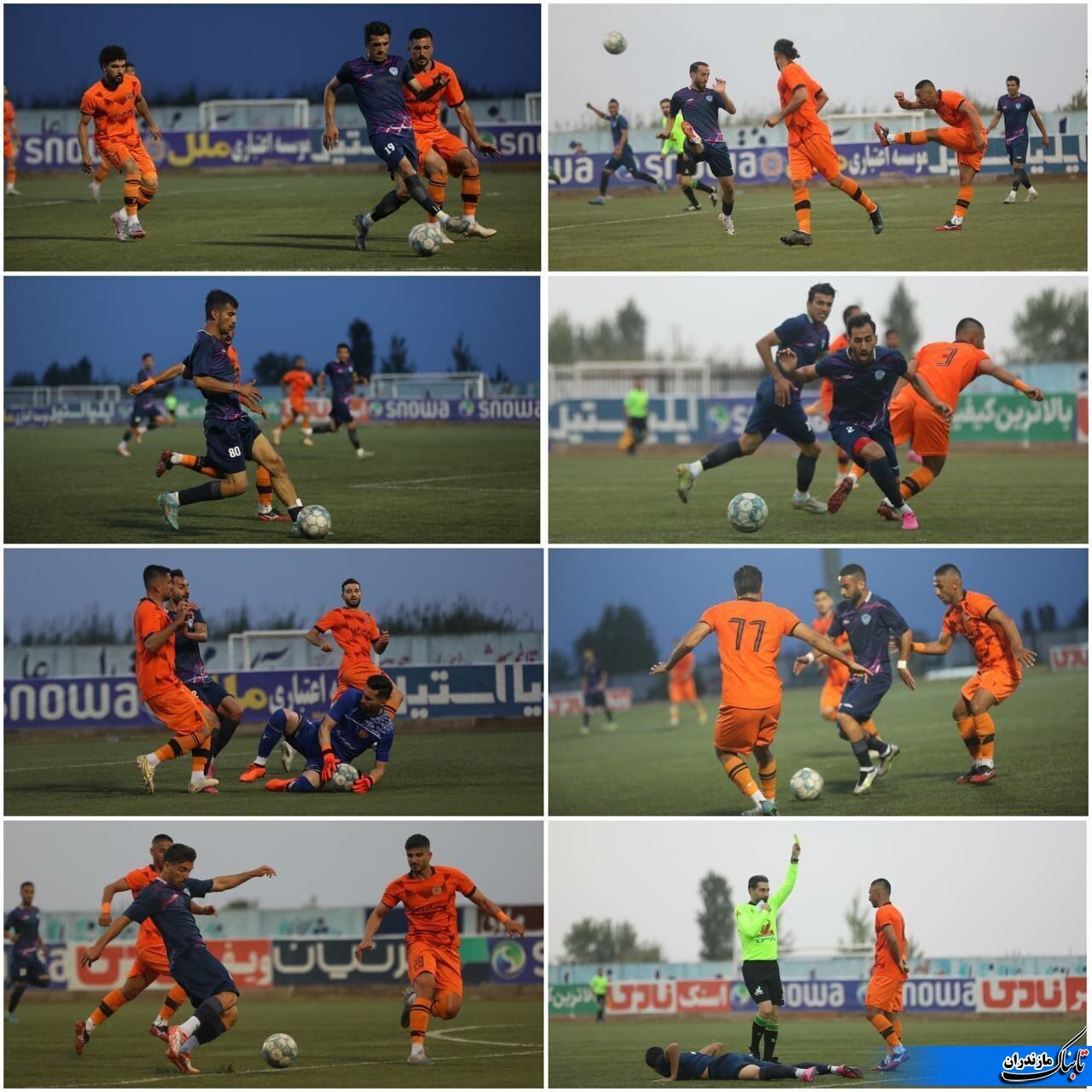 تساوی خانگی تیم فوتبال دریای بابل مقابل مس شهربابک+ تصاویر و نتایج و جدول