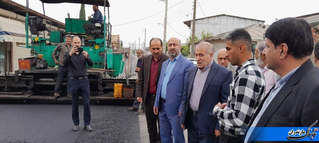 افتتاح طرح هادی روستای حاجی‌محله نکا