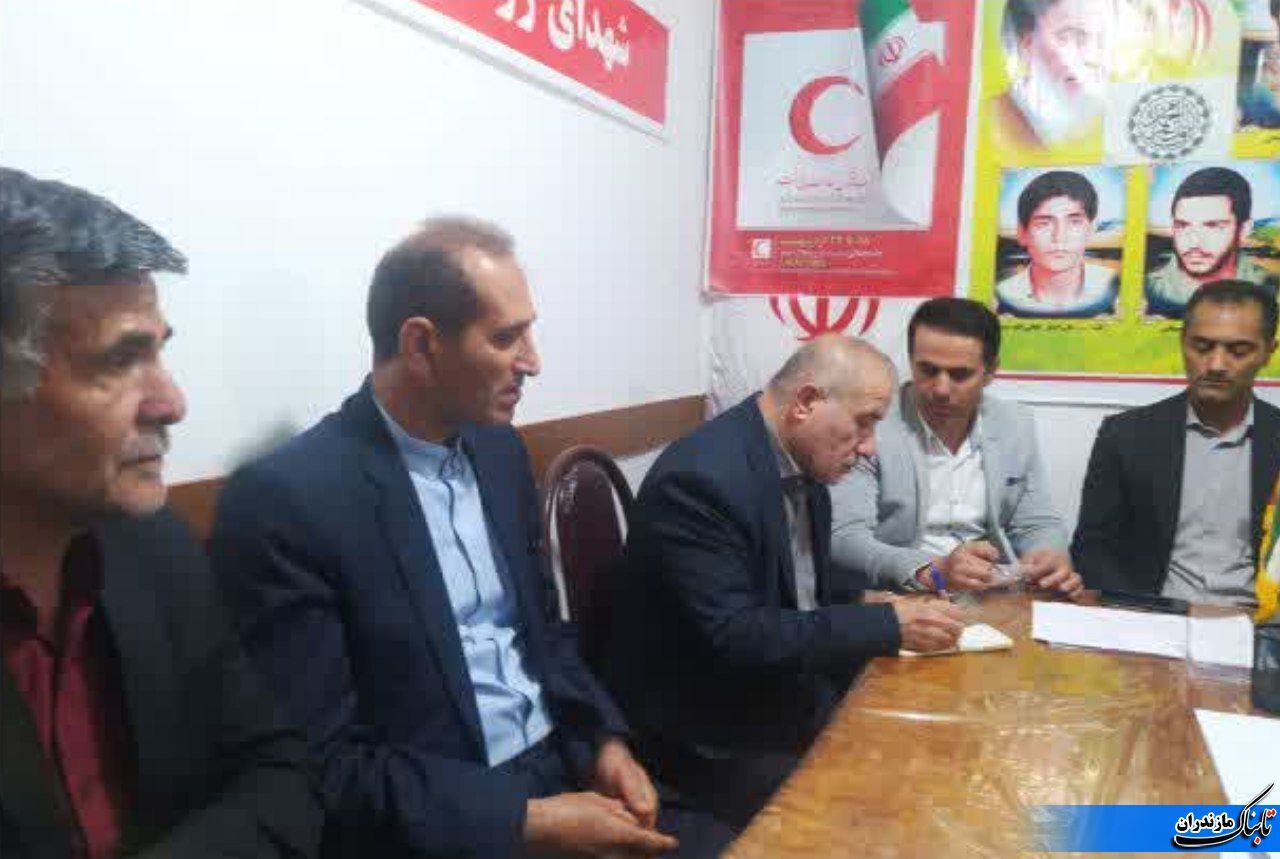 بازدید میدانی غلامرضا شریعتی از روستای چمان نکا و بررسی مشکلات آن