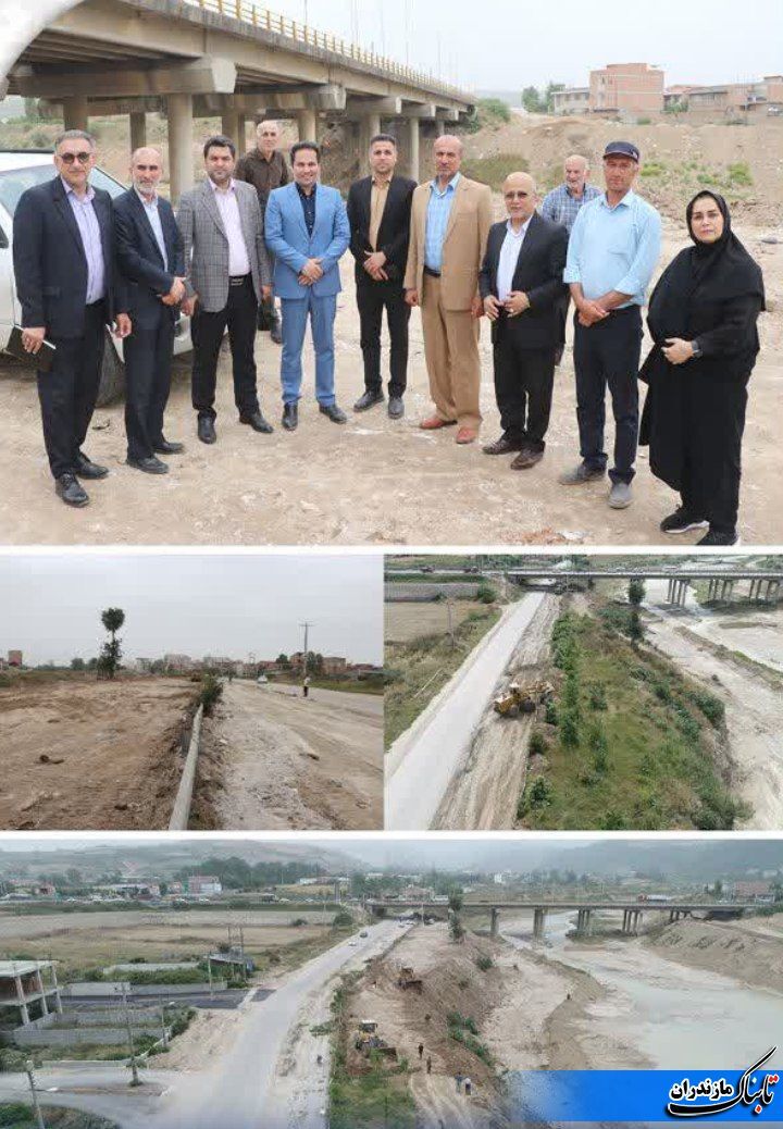 بازدید میدانی مسئولین استانی و شهرستانی از روند اجرای پروژه‌های در دست اقدام شهرداری و شورای اسلامی شهر نکا +گزارش تصویری