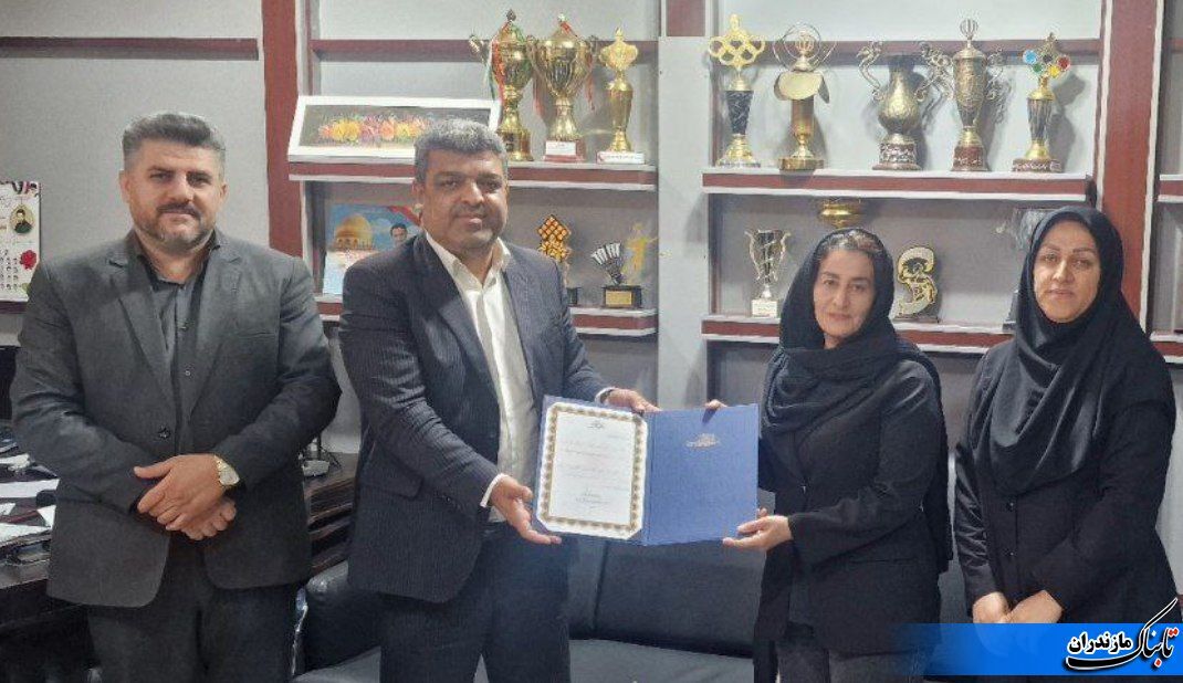 انتصاب «فرانه بهادری» به عنوان نایب رئیس هیأت دوچرخه‌سواری شهرستان نکا