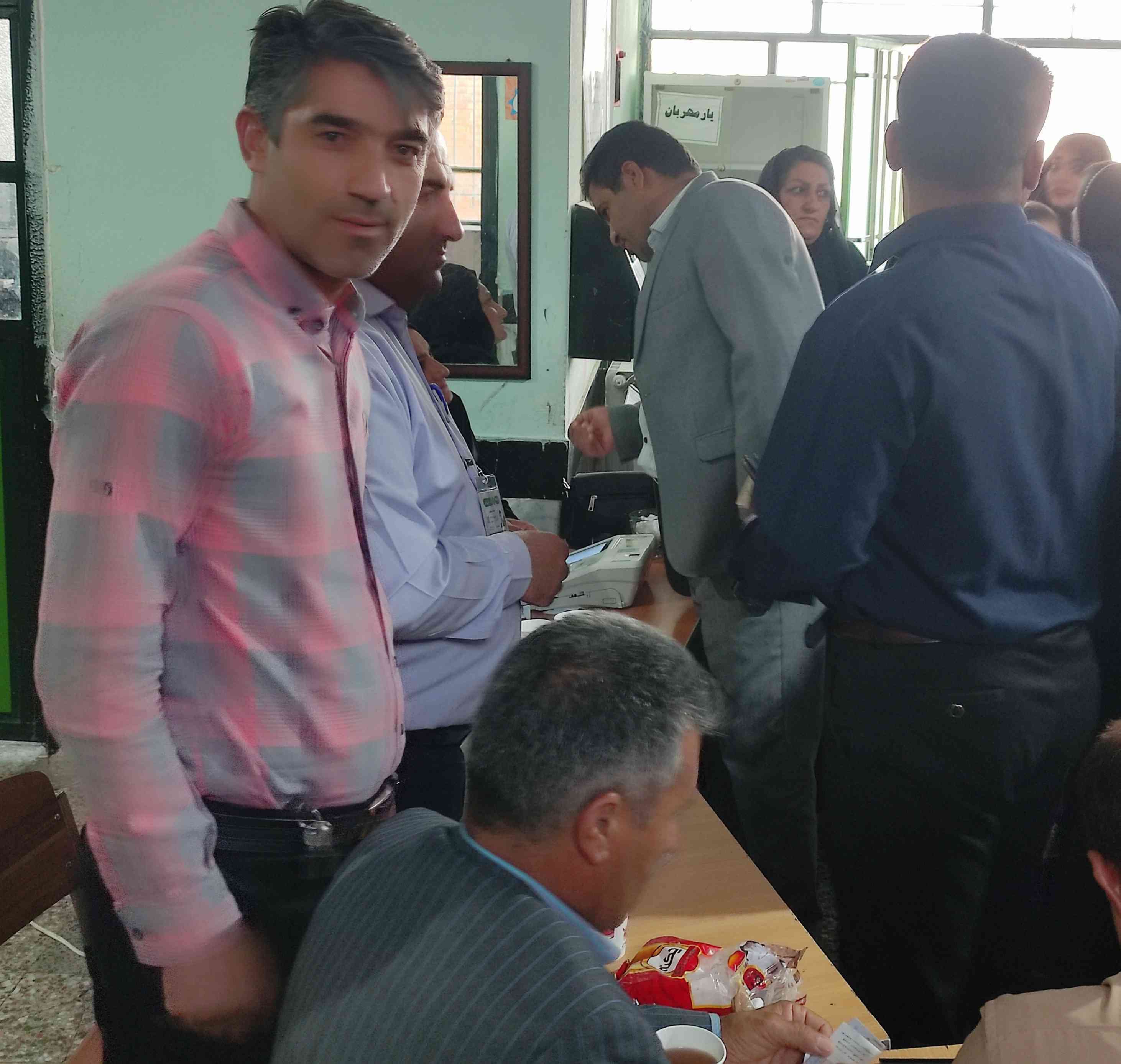 بازدید بخشدار مرکزی مارگون از شعب اخذ رای