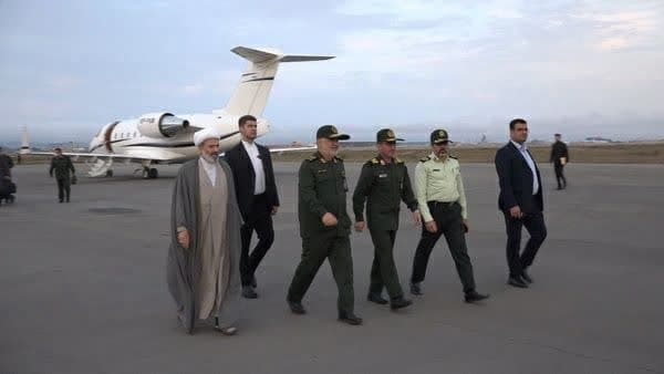 سرلشکر سلامی وارد اردبیل شد