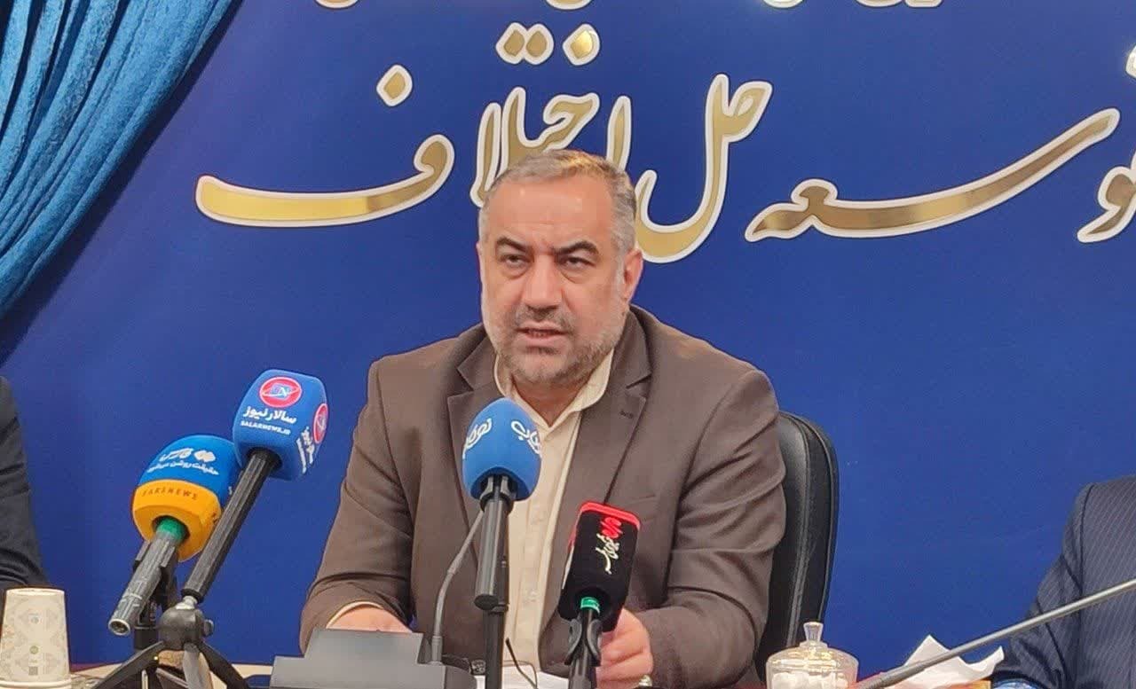 میانگین مصالحه در گلستان بالاتر از میانگین کشوری است میانگین مصالحه در گلستان بالاتر از میانگین کشوری است