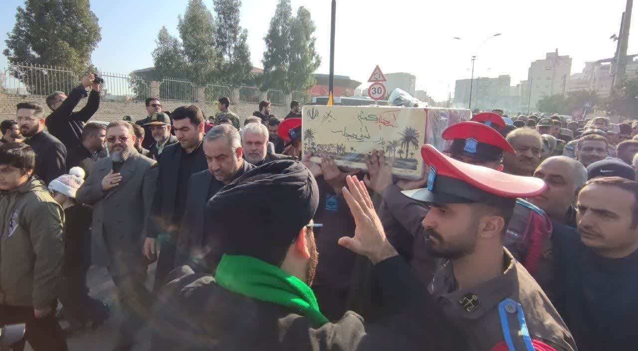 مراسم خاکسپاری شهید گمنام در محوطه دادگستری گلستان+تصاویر مراسم خاکسپاری شهید گمنام در محوطه دادگستری گلستان+تصاویر