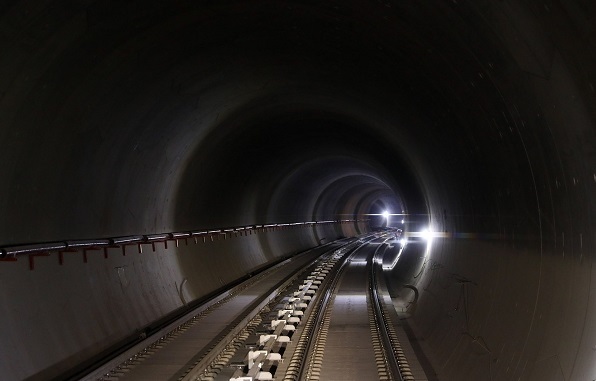 دستگاه حفارتونل خط چهار مترو مشهد در مسیر میدان شهدا