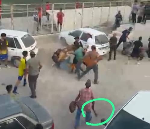 درگیری شوکهکننده در لیگ برتر فوتبال نوجوانان هرمزگان درگیری شوکهکننده در لیگ برتر فوتبال نوجوانان هرمزگان