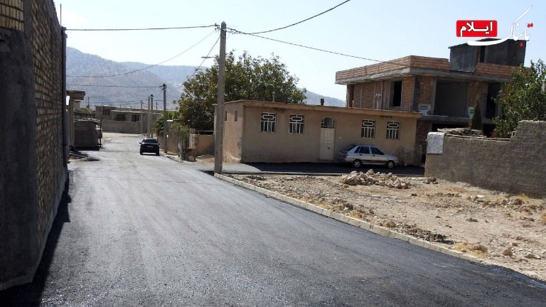 ۱۷ هزار متر مربع آسفالت در روستای هفت چشمه ایلام اجرای شد