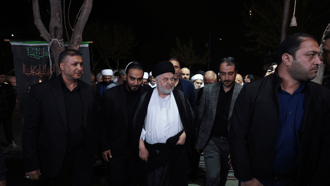 بازدید نماینده آیت‌الله سیستانی از سوگواره کوچه‌‌های بنی‌هاشم قم
