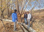تکمیل کانال آبرسانی یاسوکند شتاب می‌گیرد/ طرحی حیاتی برای احیای باغات انگور بیجار